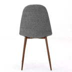 Chaises de salle à manger GDFStudio Haleigh Mid-Century Modern en tissu (lot de 2)