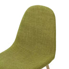 Chaises de salle à manger GDFStudio Haleigh Mid-Century Modern en tissu (lot de 2)