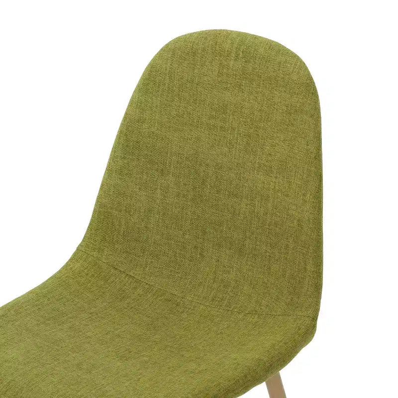 Chaises de salle à manger GDFStudio Haleigh Mid-Century Modern en tissu (lot de 2)