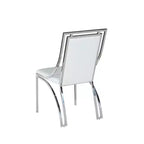 Chintaly Imports, Chaise d'appoint contemporaine à cadre ouvert - Lot de 2