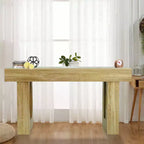 Solid Wood Console Table for Entryway, 63 Farmhouse Entryway Sofa Table Behind Couch, Rectangular Accent Tables for Living Room Hallway, Foyer