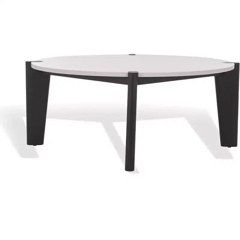 Garcia Marble Top Round Coffee Table - SFV2306 - Safavieh Couture