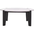 Garcia Marble Top Round Coffee Table - SFV2306 - Safavieh Couture
