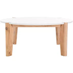 Garcia Marble Top Round Coffee Table - SFV2306 - Safavieh Couture