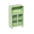 Meuble de rangement de salle de bain Okak 45.2 avec porte en verre trempé, meuble de rangement autonome avec 2 portes et 1 étagère ouverte pour cuisine et salle de bain