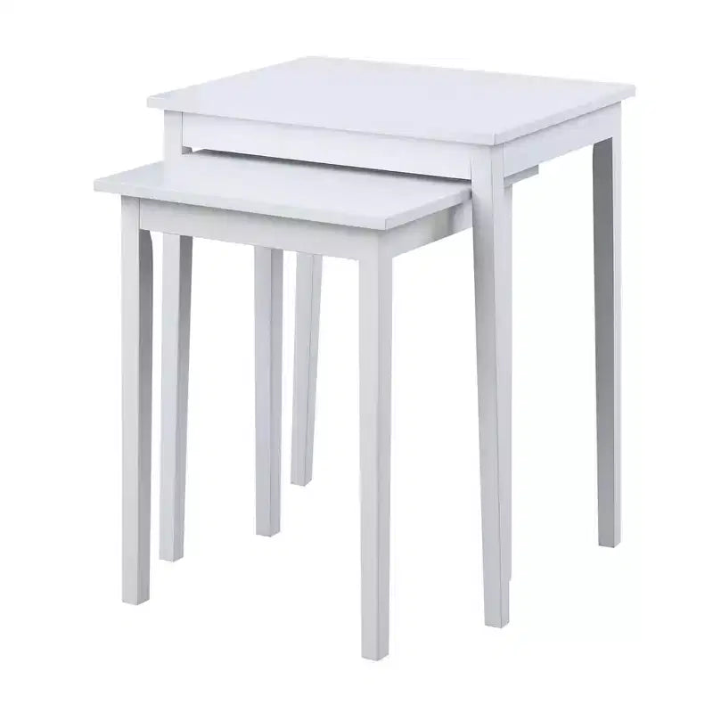 Table d'appoint à trois niveaux HomeStock Belmont avec tiroir de rangement caché, étagères ouvertes et bouton nickel parfait pour organiser les accessoires