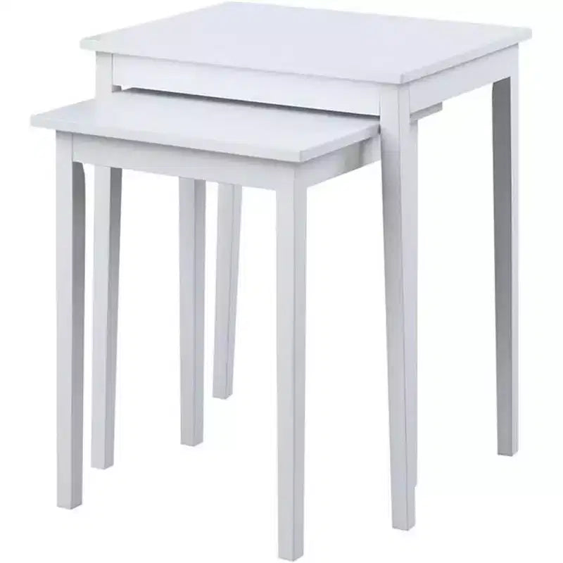 Table d'appoint à trois niveaux HomeStock Belmont avec tiroir de rangement caché, étagères ouvertes et bouton nickel parfait pour organiser les accessoires
