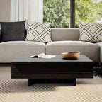 Coffee Table High gloss black MDF with a high gloss finish Medium