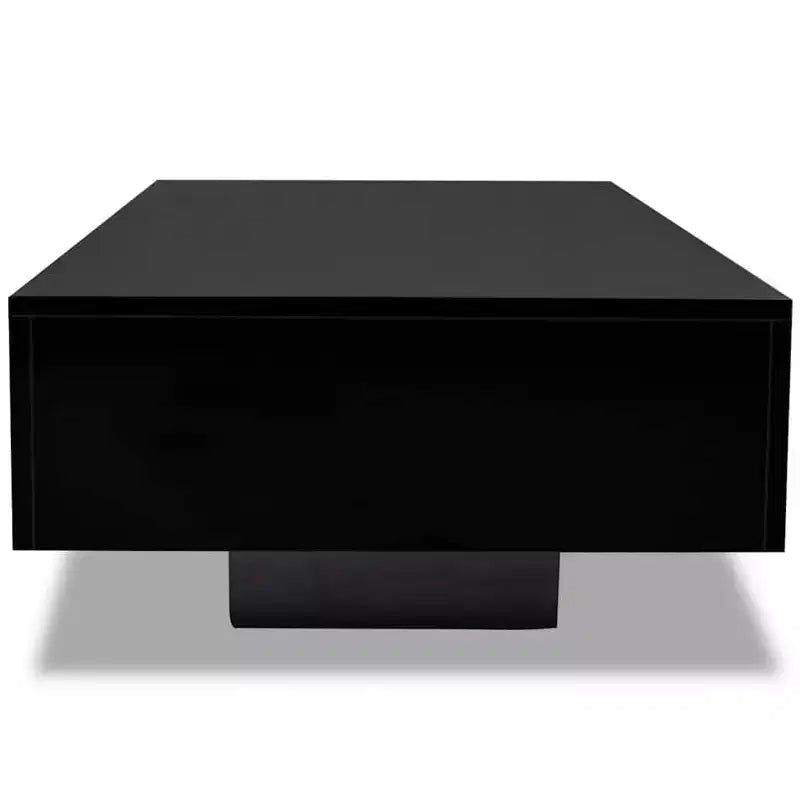 Coffee Table High gloss black MDF with a high gloss finish Medium