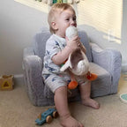 Kinder King Canapé pour enfant, chaise pour bébé 2 en 1 pliable, canapé-lit dépliable pour salle de jeux