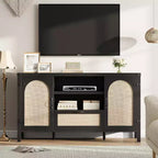 59 Buffet Cabinet with Storage,Farmhouse Kitchen Storage Cabinet with Adjustable Shelves