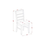 Mediterranean Dinette Set - Square Table with Leaf & 8 Chairs - Solid Wood Dining Room Furniture