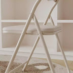 Ensemble 3 pièces table et chaises pliantes avec revêtement en PU – Idéal pour manger, lire et jouer