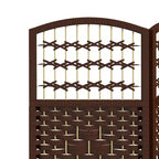 Paravent pliable à 3 panneaux, écran d'intimité portable, séparateur de pièce en fibre ondulée pour bureau à domicile