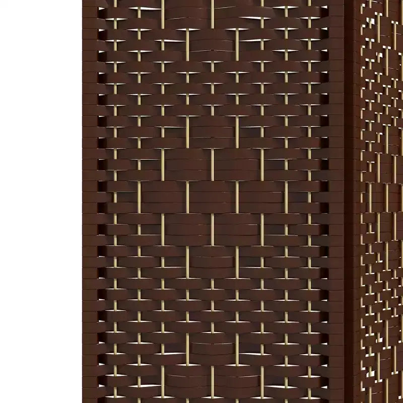 Paravent pliable à 3 panneaux, écran d'intimité portable, séparateur de pièce en fibre ondulée pour bureau à domicile