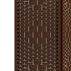 Paravent pliable à 3 panneaux, écran d'intimité portable, séparateur de pièce en fibre ondulée pour bureau à domicile