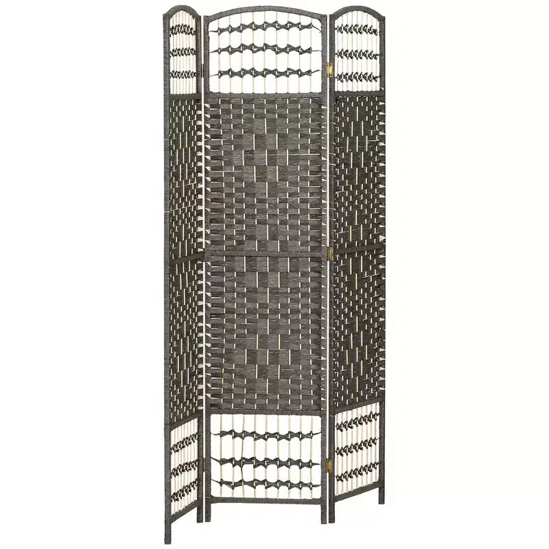 Paravent pliable à 3 panneaux, écran d'intimité portable, séparateur de pièce en fibre ondulée pour bureau à domicile