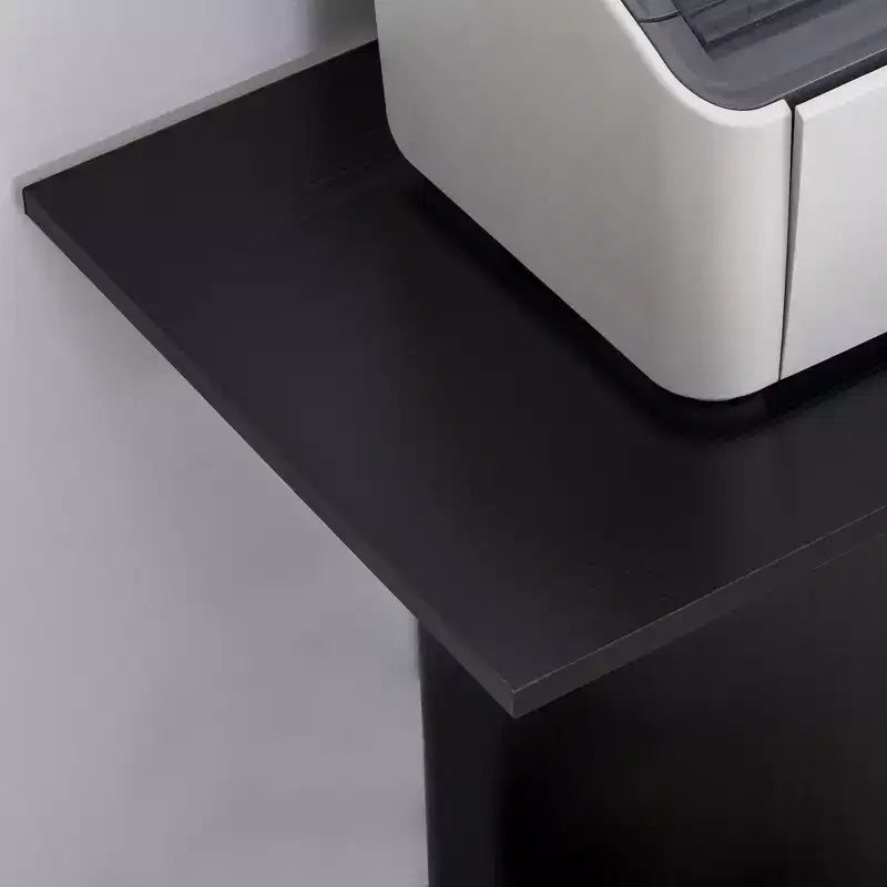 Mobile Printer Stand, Rolling File Cabinet Cart with Wheels, Adjustable Shelf, Drawer and CPU Stand