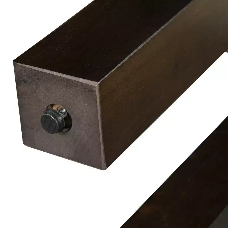 47 Console Table with Storage Drawers, Wood Veneer Behind the Couch Table, Narrow Entryway Table for Living Room or Home Office-Panipeachy