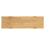 47 Console Table with Storage Drawers, Wood Veneer Behind the Couch Table, Narrow Entryway Table for Living Room or Home Office-Panipeachy