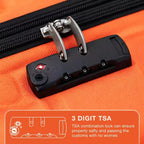 24 inch Expandable Hard Shell Carry On Luggage with Spinner Wheels, Hardside Carry On Suitcase with Tsa Lock, Lightweight Hardshell Suitcase