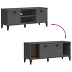 vidaXL Shoe Bench Storage Shelf Organizer Hallway Furniture Solid Wood Pine
