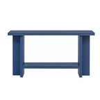 Tables console pour entrée, Grande table de canapé derrière le canapé Tables console en bois avec pieds en T pour salon, vestibule