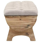 vidaXL Banc de rangement 40,6 cm en bois de sapin massif