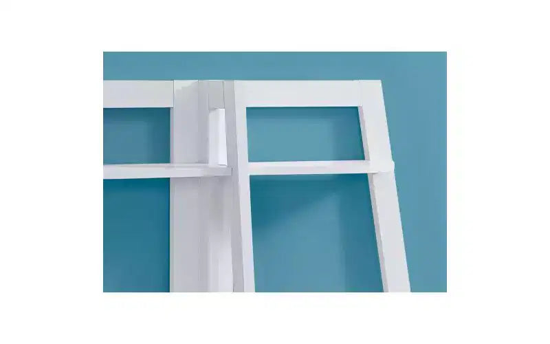 TUYOHW Étagère échelle moderne à 3 niveaux, étagère ouverte, étagères en bois, bibliothèques pour petits espaces, salon, chambre, bureau