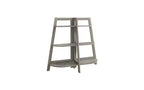 TUYOHW Étagère échelle moderne à 3 niveaux, étagère ouverte, étagères en bois, bibliothèques pour petits espaces, salon, chambre, bureau