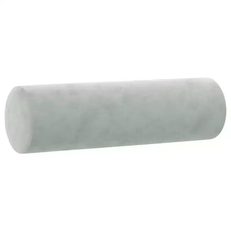 vidaXL Canapé 3 places avec coussins décoratifs Gris clair 70,9 velours