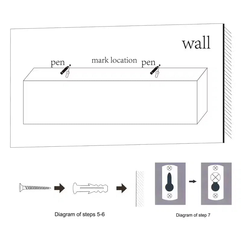 23.6 Étagère flottante invisible en bois érable et blanc avec support mural invisible, parfaite pour la décoration de salle de bain/chambre/cuisine ou comme présentoir à livres/plantes, installation facile.