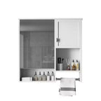 CASAINC 29'' x 28'' Wall Mounted Bathroom Medicine Cabinet with Mirror & Towel Bar