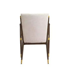 Christopher Knight Home Viola Chaises de salle à manger modernes rembourrées avec accoudoirs (lot de 2)