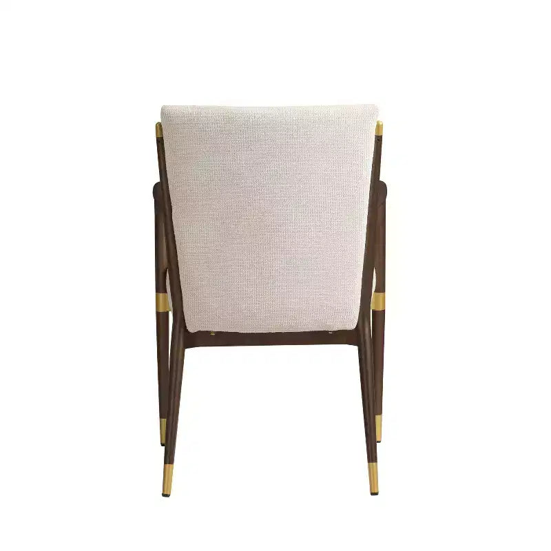 Christopher Knight Home Viola Chaises de salle à manger modernes rembourrées avec accoudoirs (lot de 2)