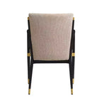 Christopher Knight Home Viola Chaises de salle à manger modernes rembourrées avec accoudoirs (lot de 2)