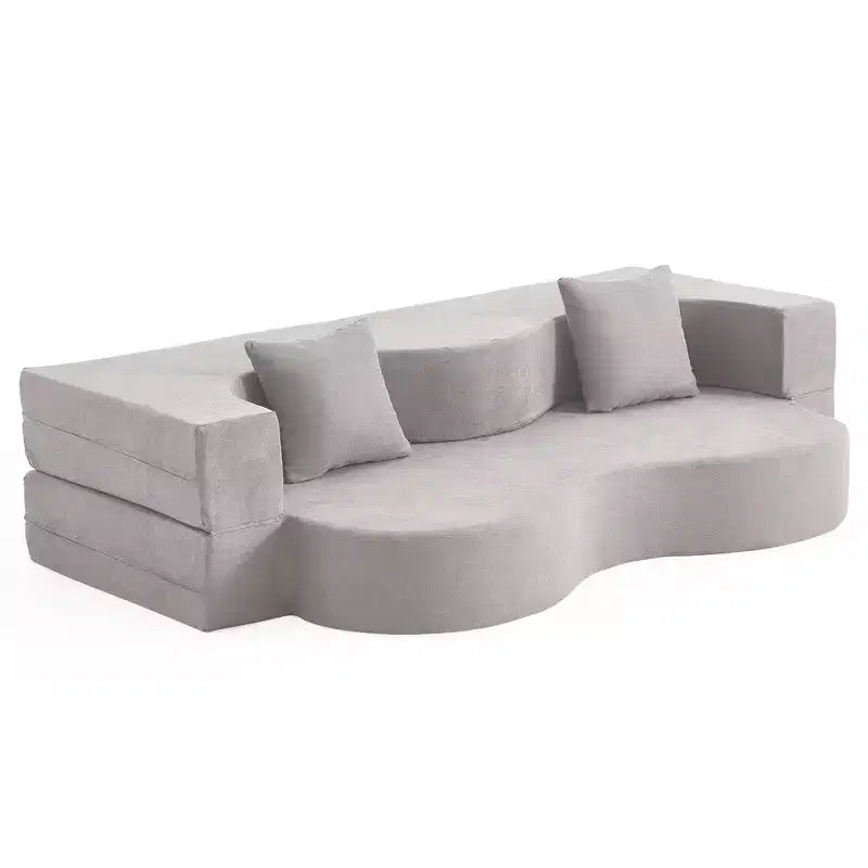 EROMMY Convertible Folding Sofa Bed with High-Density Foam for Living Room, Guest Room, and Bedroom