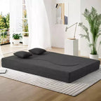 EROMMY Convertible Folding Sofa Bed with High-Density Foam for Living Room, Guest Room, and Bedroom
