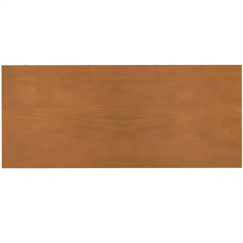 Norfolk 42 inch Wide Solid Wood Transitional TV Stand in Light Golden Brown For TVs up to 43 inches