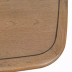 Mid-Century Modern Square Wooden Dining Table with Storage Shelf, Solid Wood Legs Small Dining Room Table or Coffee Table-Panipeachy