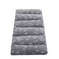 COZONY Twin/Full Japanese Futon Mattress, Floral Printed Floor Sleeping Pad & Roll-Up Camping Mattress