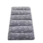 COZONY Twin/Full Japanese Futon Mattress, Floral Printed Floor Sleeping Pad & Roll-Up Camping Mattress