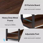Lantine 9-Tier Corner Shoe Rack, Tall Vertical Free Standing Organizer for Entryway, Hallway, Closet, Rustic Brown, Space Saving