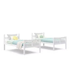 Storkcraft Caribou Solid Hardwood Twin Bunk Bed