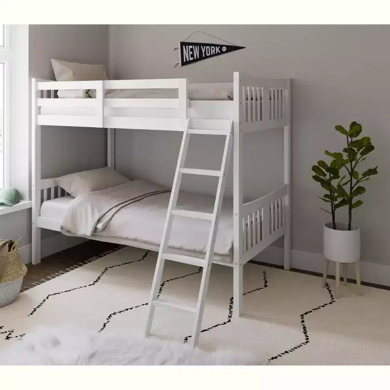 Storkcraft Caribou Solid Hardwood Twin Bunk Bed