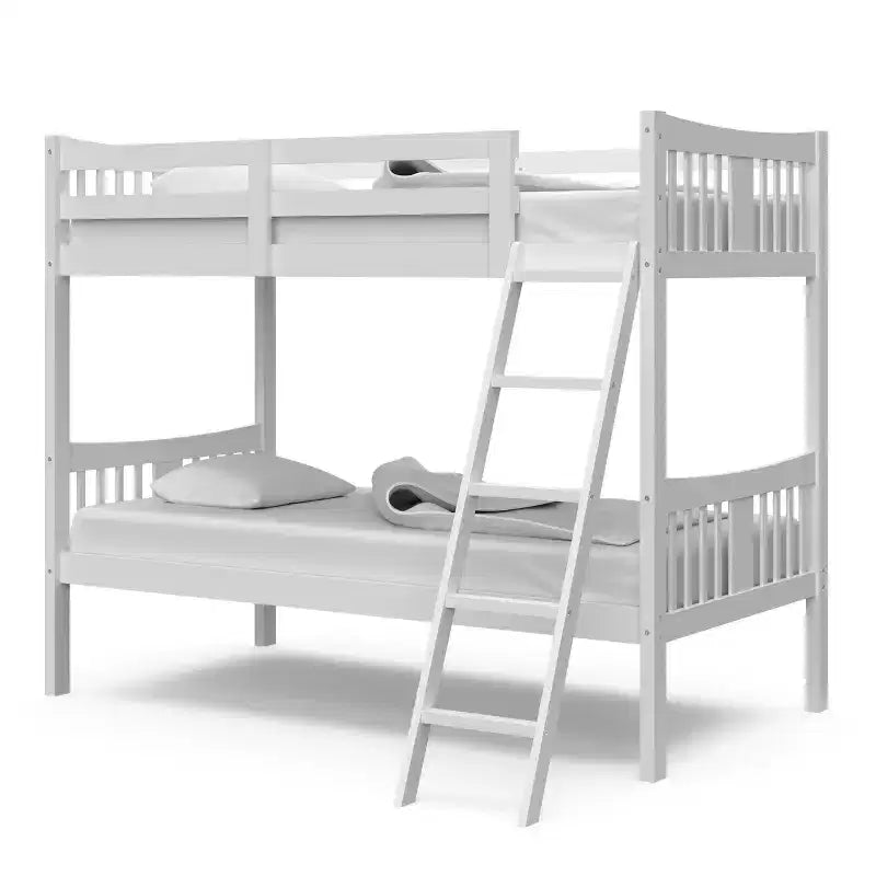 Storkcraft Caribou Solid Hardwood Twin Bunk Bed