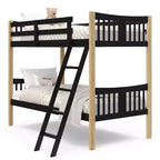 Storkcraft Caribou Solid Hardwood Twin Bunk Bed