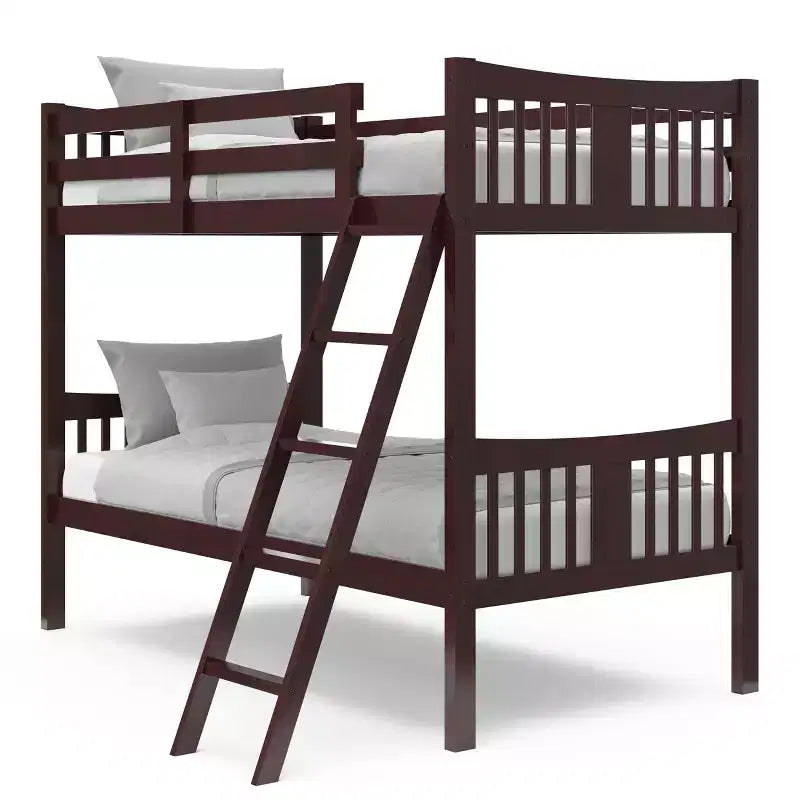 Storkcraft Caribou Solid Hardwood Twin Bunk Bed