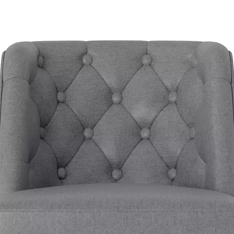 Tabourets de bar pivotants avec dossier, lot de 2 tabourets de bar de 66 cm de hauteur de comptoir, chaises modernes pour îlot de cuisine