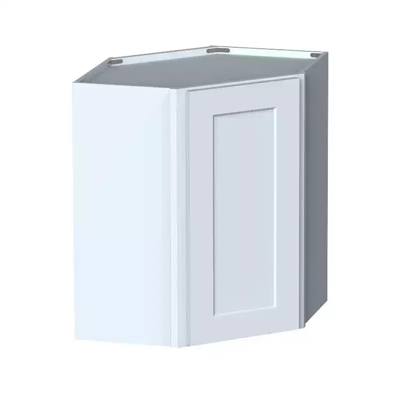 Meuble bas de cuisine Shaker CASAINC 24 L x 30 H x 12 P, cadre en bois massif, peinture à l'eau à faible teneur en COV, fermeture douce, RTA, gris colombe
